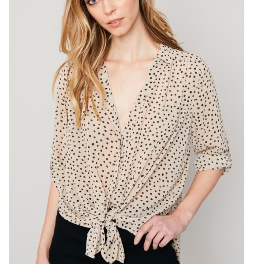 Polka Dot Blouse